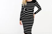Mamalicious NEW maternity and nursing ribbed dress