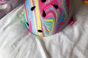helmet kids pink size 48-54cm