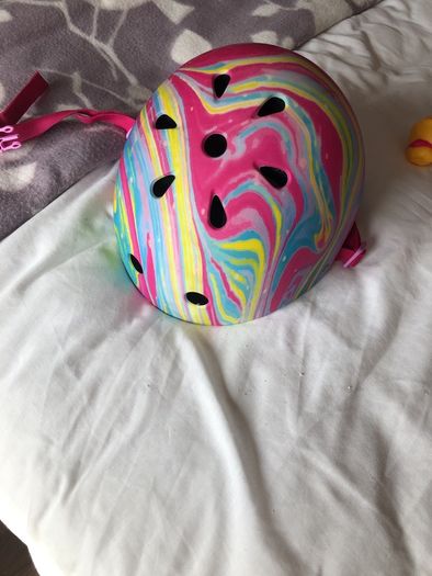 helmet kids pink size 48-54cm
