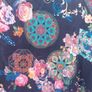 Vintage floral 100% cotton loungewear dress (free post) Image 4