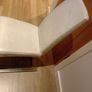white lounge/Dining chair Image 4