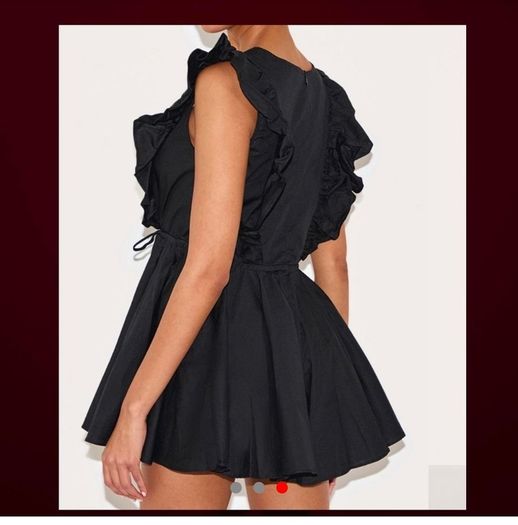 Black playsuit