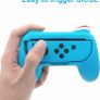 Grips Compatible with Nintendo Switch Joy-Con&Switch OLED Model, Wear-resistant Handle Kit Gamepad Replacement for Nintendo Switch Joy Cons &Switch OLED Model for Controller MULTIPLE COLOURS AVAILABLE (FREE POSTAGE) Image 8
