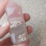 Pink jelly moss agate tower Image 3