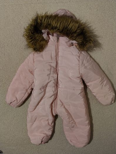 Waterproof hooded Pram Suit, all in one,
