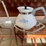 Set of 2 Vintage Corning Ware Pyrosil Chrome Oven to Table Serving Cradles Image 6