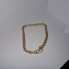 9ct gold belcher bracelet
