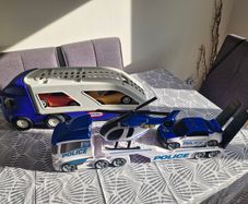 Little Tikes Car Transporter and Police Transporter