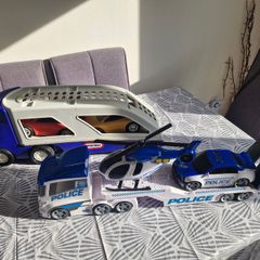 Little Tikes Car Transporter and Police Transporter