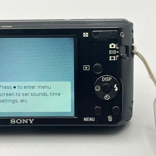 Sony Cyber-shot DSC-W520 14.1 MP Digital Camera - Black - Full Kit