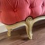 Pink Tufted Corbeille Bed Image 10