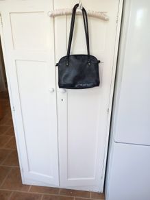 Chesneau Black Leather Bag