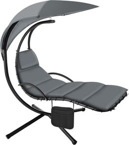 Indoor & Outdoor Hanging Lounger with Frame, Floating Lounger with Paraso