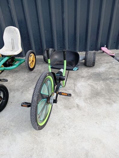 Kids Ride-On Toys: Go Kart, Green Machine, Fliker & Scooter