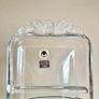 Mid Century Walther Crystal Glass Dish, Vintage West Germany Image 2