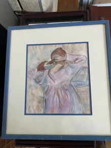 Pastel drawing - original