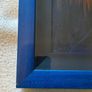 Oil on board 3 women framed and glazed in a nice blue frame unsigned Image 4
