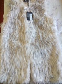 Faux fur gillet - BNWT