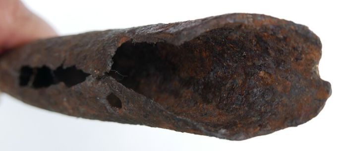 1700's rare Hand forged iron Shepherd's "crook "