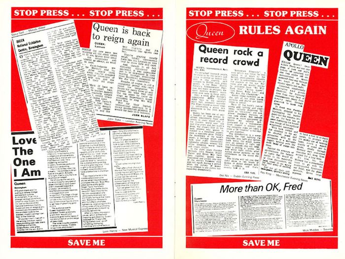 Queen Fan Club Magazines 1979 X 4 - Spring, Summer, Autumn & Winter