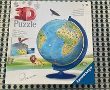 3d puzzle globe - ravensburger