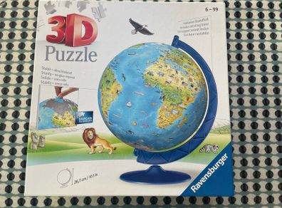 3d puzzle globe - ravensburger