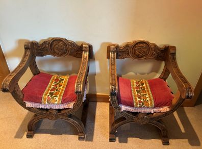 Pair of Spanish Armchairs