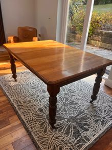 Antique dining table