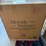 Melody Maison Glass Reeded Wall Cabinet Brand new in box Image 2