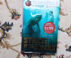 Bear Grylls Kids book Strike of the shark
