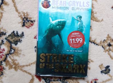 Bear Grylls Kids book Strike of the shark