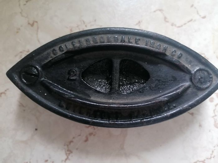 Antique Colebrookdale Co. Iron Base - Cast Iron