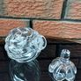 Vintage Crystal Perfume Bottle With Stopper Image 3