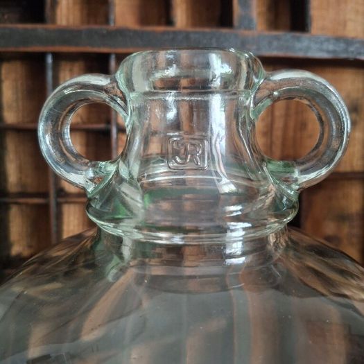 Pair of Imperial Gallon Demijohns