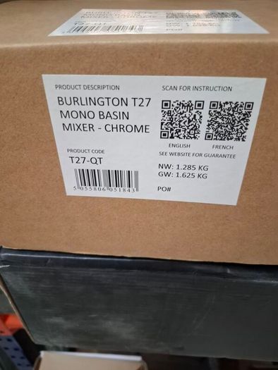 Burlington Claremont Mono Basin mixer