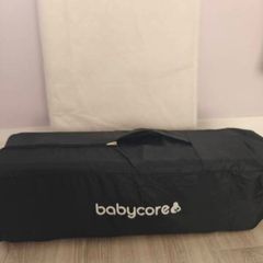 Babycore Travel Cot & Baby Elegance Mattress