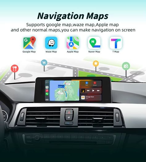 Wireless Carplay Android Auto Decoder For Bmw Nbt Ccc Cic Evo 1 2 3 4 5 6 7 Series X1 X3 X4 X5 F20 F30 E60 E90 F48 F25 E84 F10
