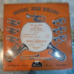 The All Star Brass Band & Ferodo Works Band extended play 45 record Paxton PEP 123