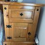 Two pine bedside lockers Image 3