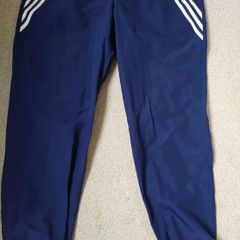 Adidas Tracksuit Pants Size Large Navy