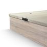 Oak Ottoman Storage Bed Stylish Space, King size Image 3