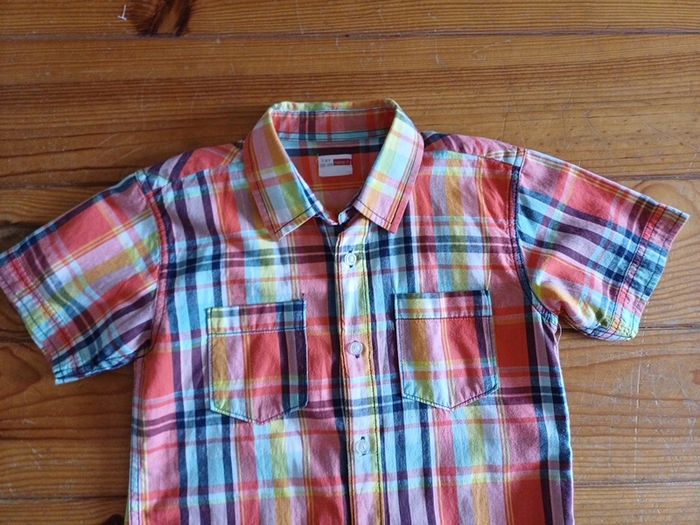 Age 7-8 Orange Shirt