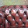Leather Chesterfield Suite Image 3