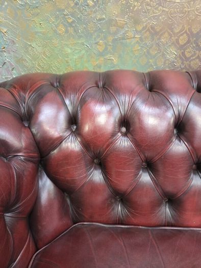 Leather Chesterfield Suite