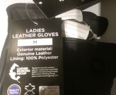 Leather gloves ladies