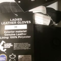 Leather gloves ladies
