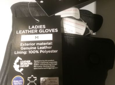 Leather gloves ladies