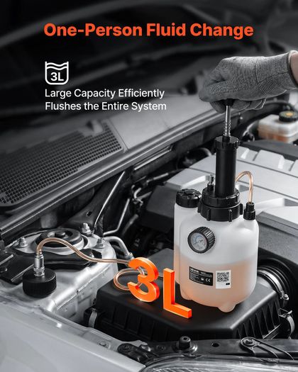 3L Brake Bleeder Kit Manual Brake Fluid Bleede