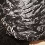 Luxury black Swakara long coat Image 5