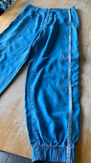 Summer lyocell denim combats